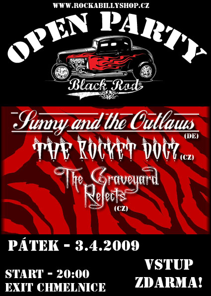 black rod - open party